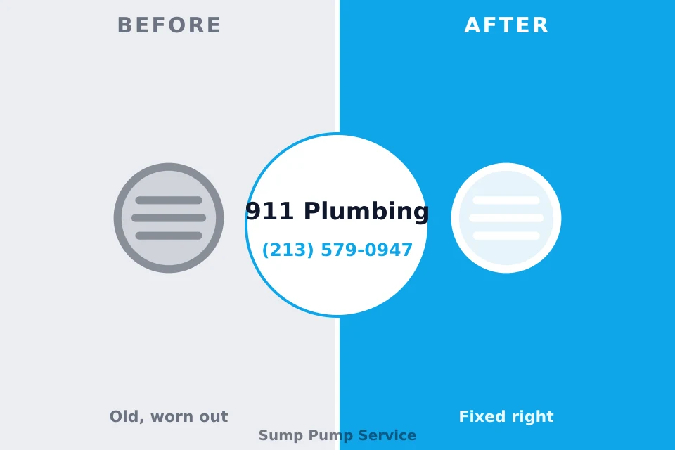 Before and after: plumbing repair West Union, WV